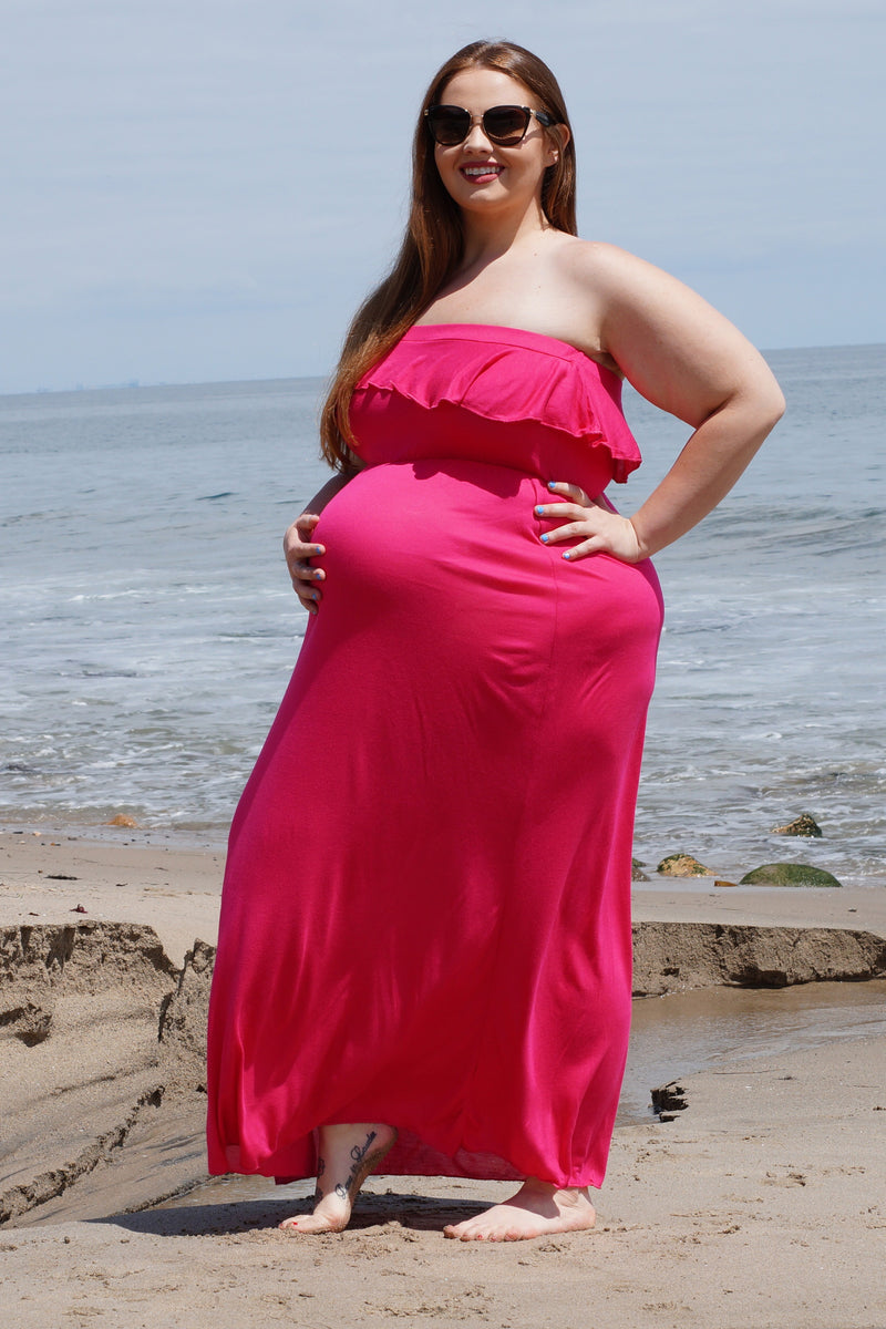 Plus Size Maternity Dress
