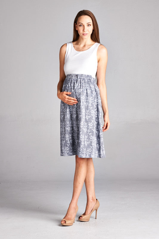 Skirt Maternity Dress - Mommylicious