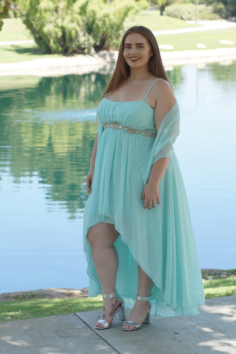 High-Low Plus Dress - Mommylicious