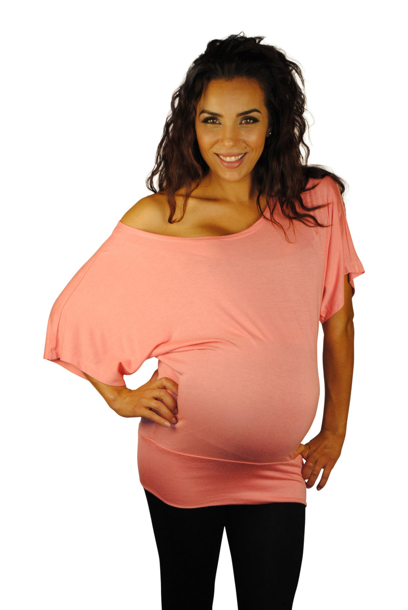 Too Jewel For School Maternity Dolman Top - Mommylicious