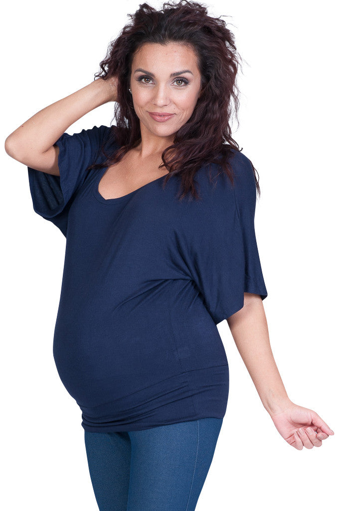 Too Jewel For School Dolman Maternity Top - Mommylicious