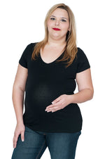 Plus Size Maternity Top - Mommylicious