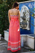 Patterned Maxi-Dress - Mommylicious