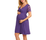 Lace Pregnancy Dress for Delivery/Labor/Nursing - Mommylicious