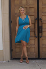 Teal is the New Black Maternity Dress - Mommylicious