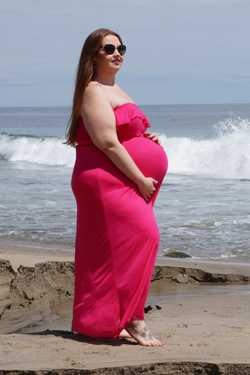 Plus Size Maternity Dress - Mommylicious