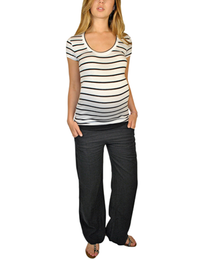 Striped Maternity Tops- A New Latitude Top - Mommylicious