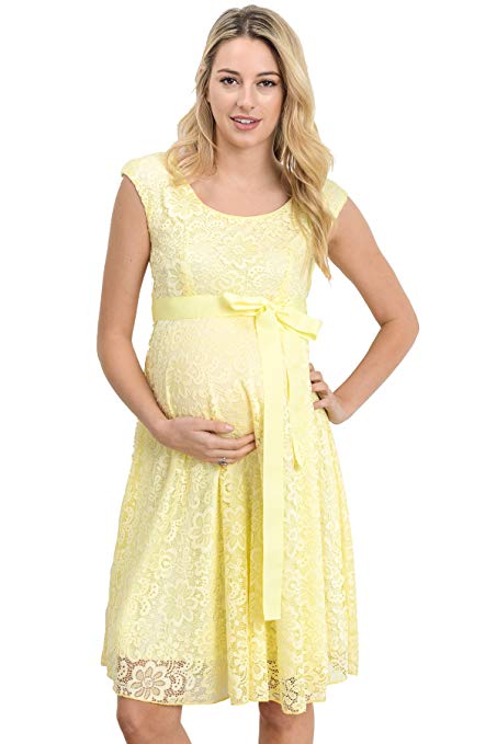 Floral Lace Baby Shower Dress - Mommylicious