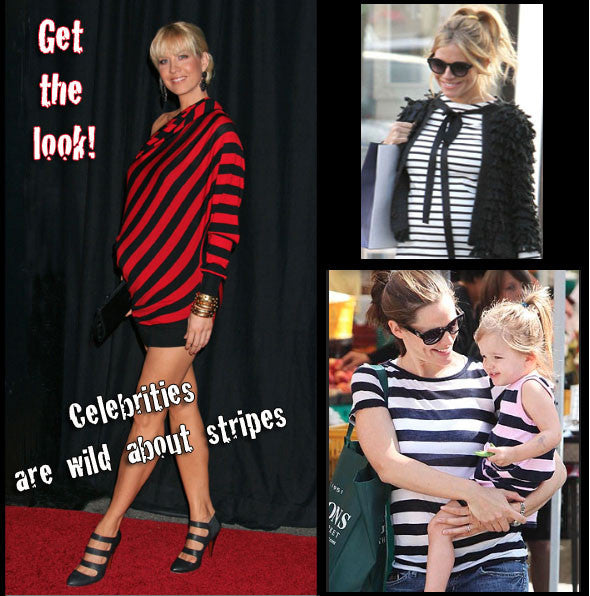 Striped Maternity Top - So Sienna Stripes - Mommylicious