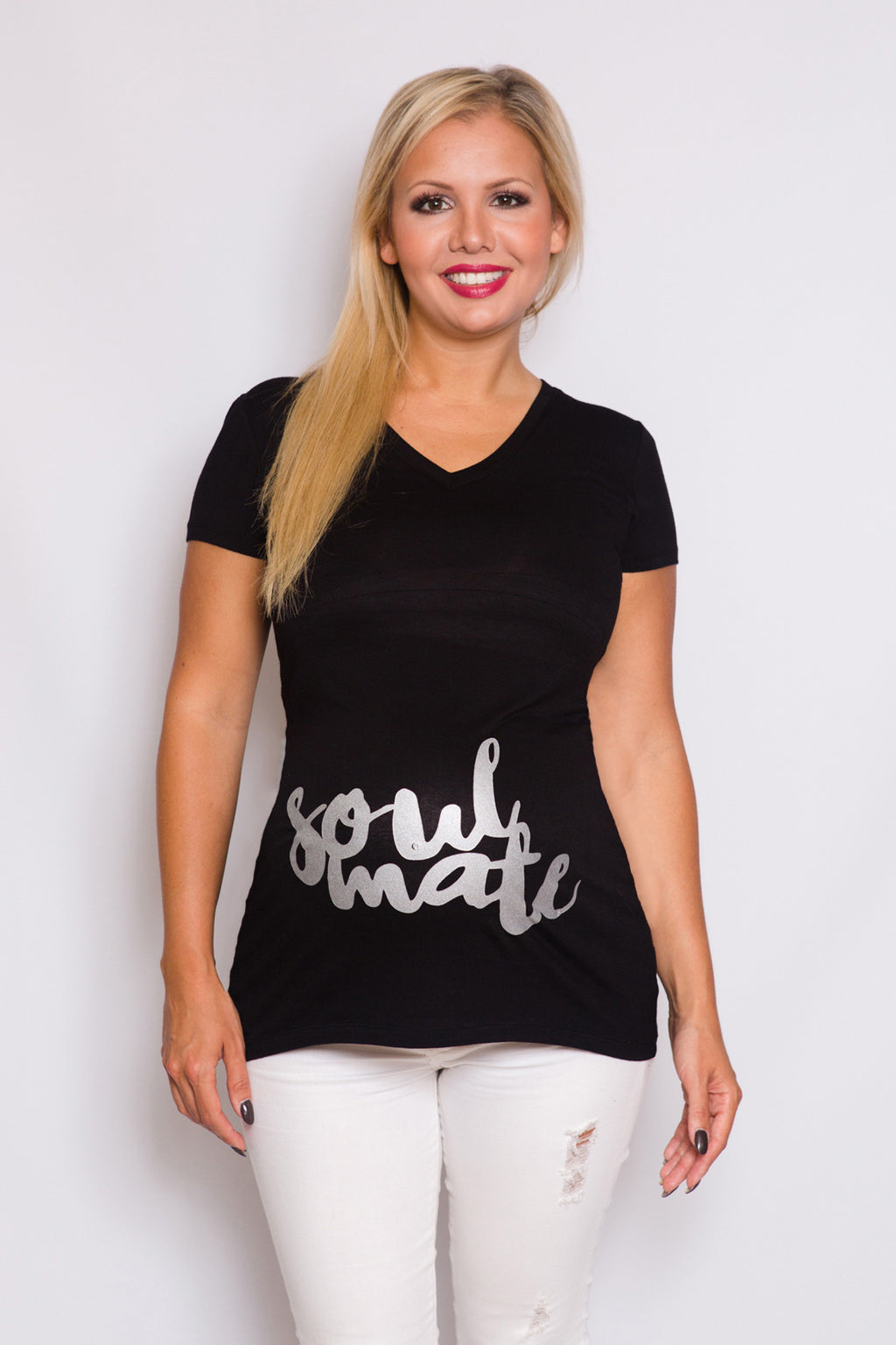 Soul Mate Maternity Top - Mommylicious