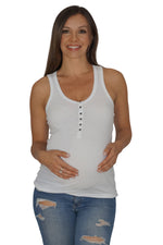 Button Up Maternity Top - Mommylicious