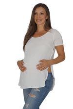 Split the Difference Maternity Blouse - Mommylicious